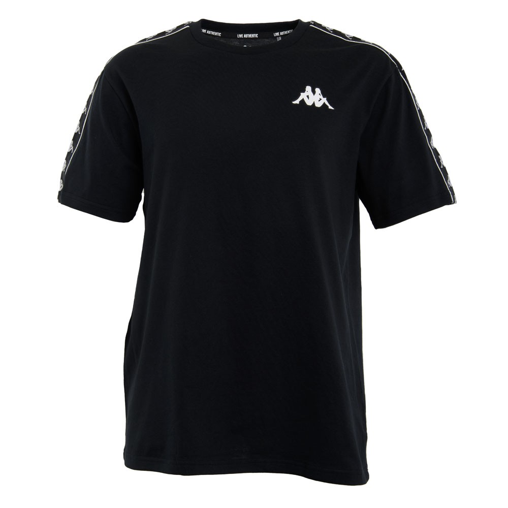 Polera Men Black Omini Chest Banda Black Kappa Chile